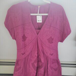 Magenta dress by free people